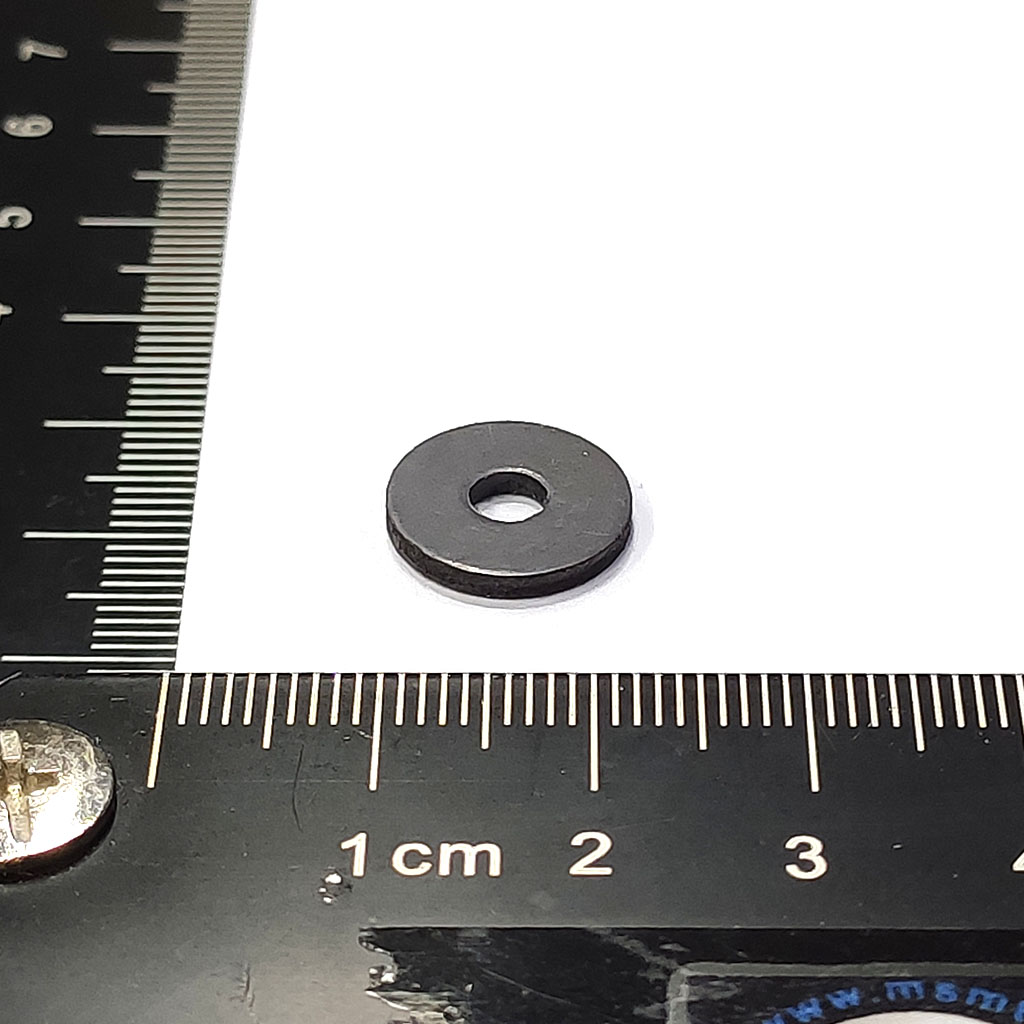 軟性橡膠磁鐵-OD12.5x4x1.5-RM2