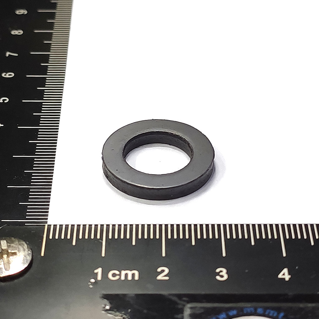 軟性橡膠磁鐵-OD21x12.6x3-RM2
