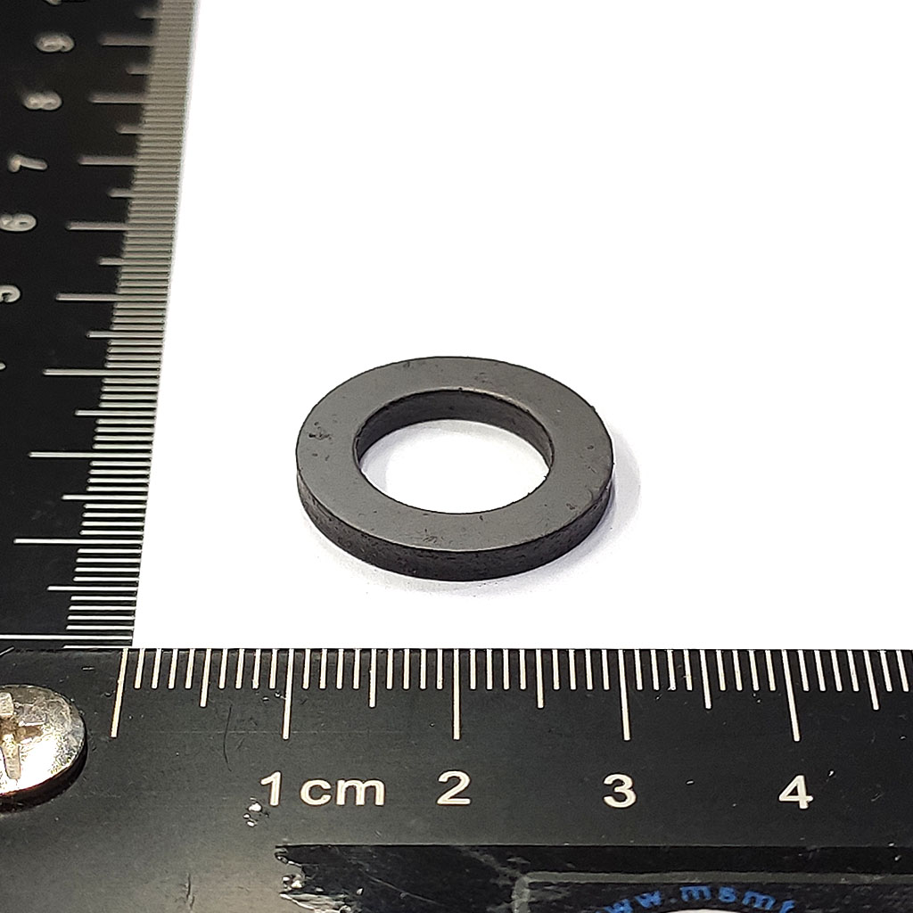 軟性橡膠磁鐵-OD21x12.9x2.5-RM2