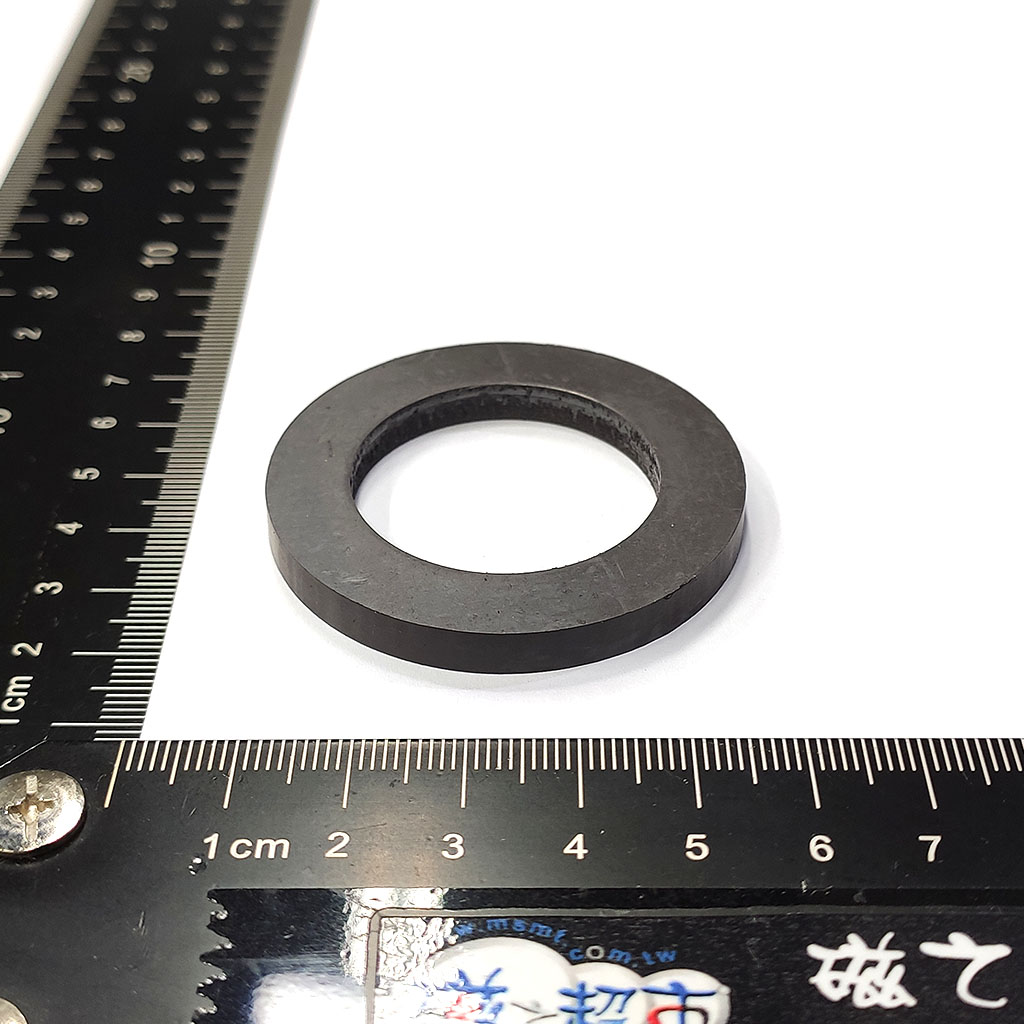 軟性橡膠磁鐵-OD49.5x32x5-RM2