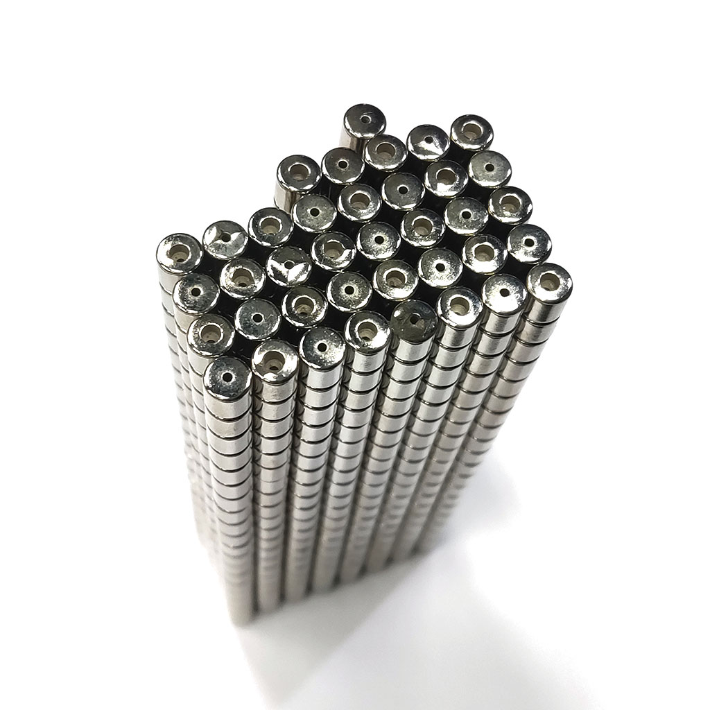 超強釹鐵硼磁鐵-OD6x2.5-1.2x5-ND35-大孔N-NG