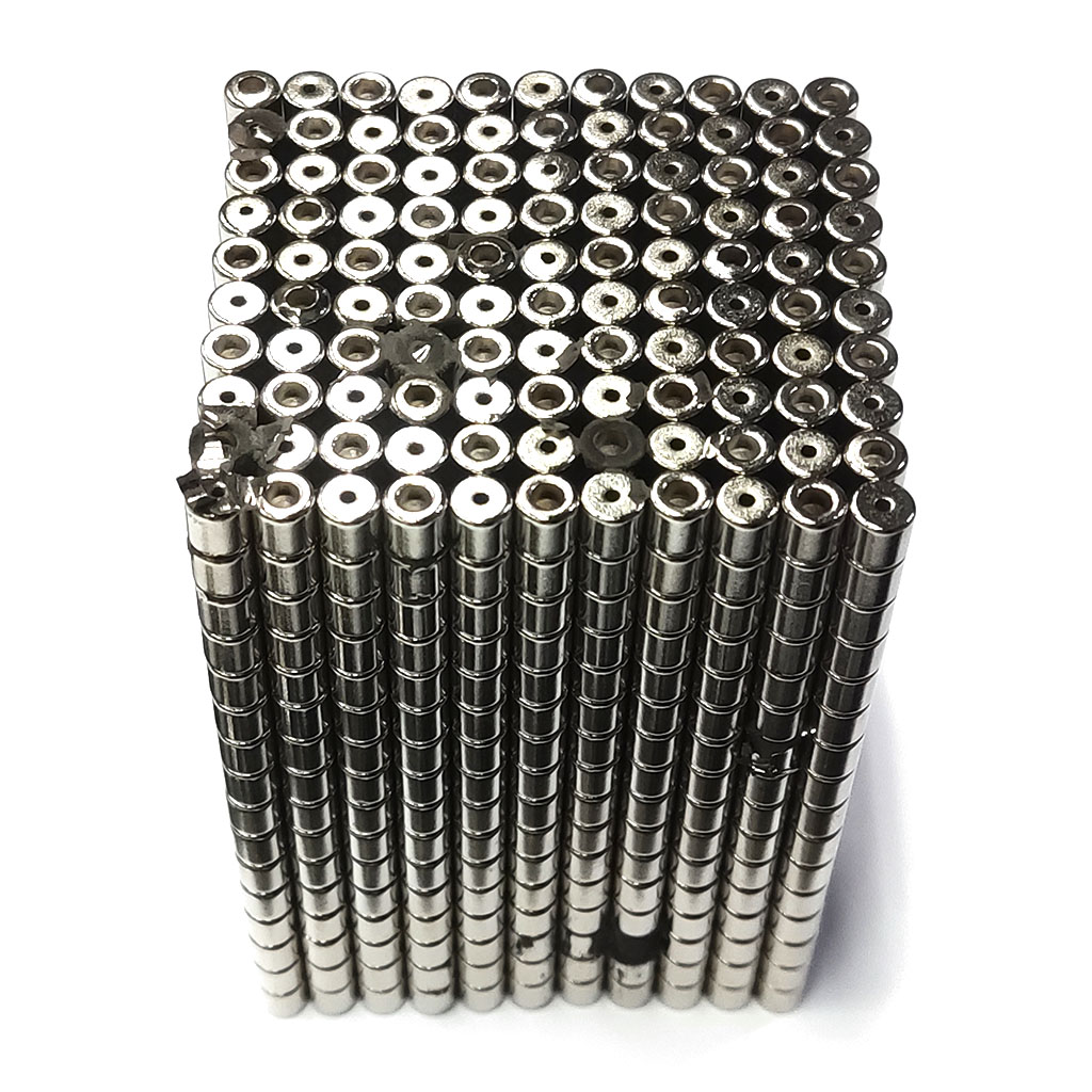 超強釹鐵硼磁鐵-OD5x2.5-1.2x5-ND35-大孔S-NG