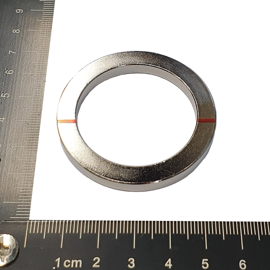 環形磁鐵OD49x37x5-ND45-N紅線