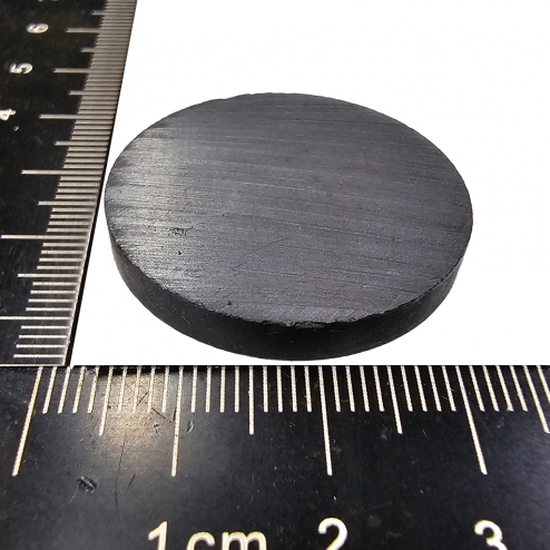 D30x4mmT-模製鐵氧體磁鐵