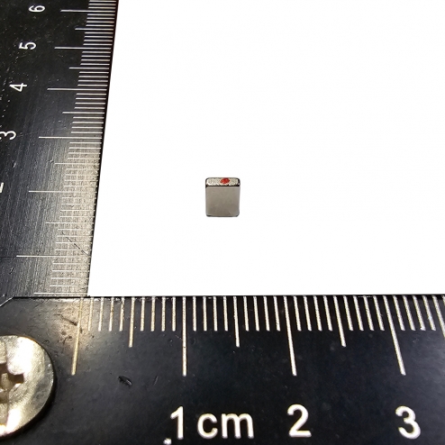 L3.8x1.3x5.1mmT(S極記號)-燒結釹鐵硼磁鐵