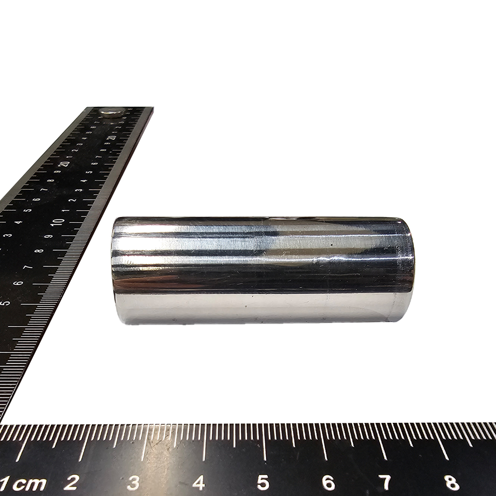 超強磁棒-D25x65mmL-兩端平封-表面磁力8000高斯