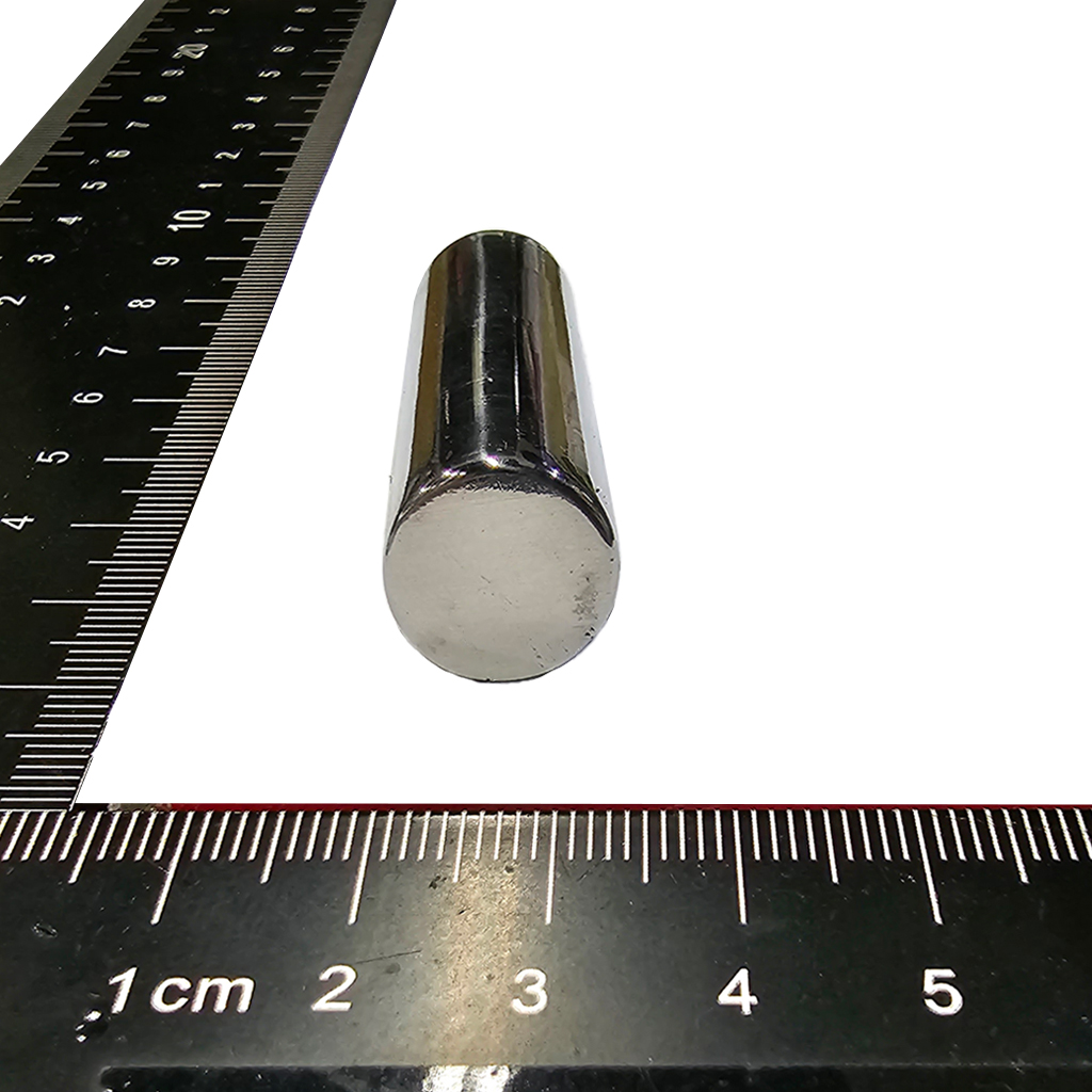超強磁棒-D25x300mmL【磁區≧250mm】-兩端內凹M8x15mm螺牙-表面磁力約12000±10%高斯