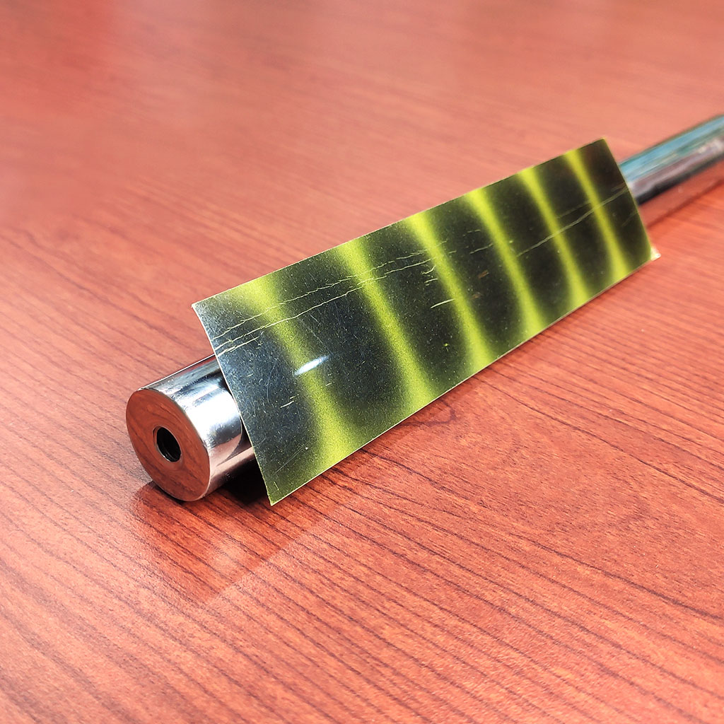 超強磁棒-D25x300mmL【磁區≧250mm】-兩端內凹M8x15mm螺牙-除兩端螺牙部分無磁力,其餘皆內有超強釹鐵硼磁鐵
