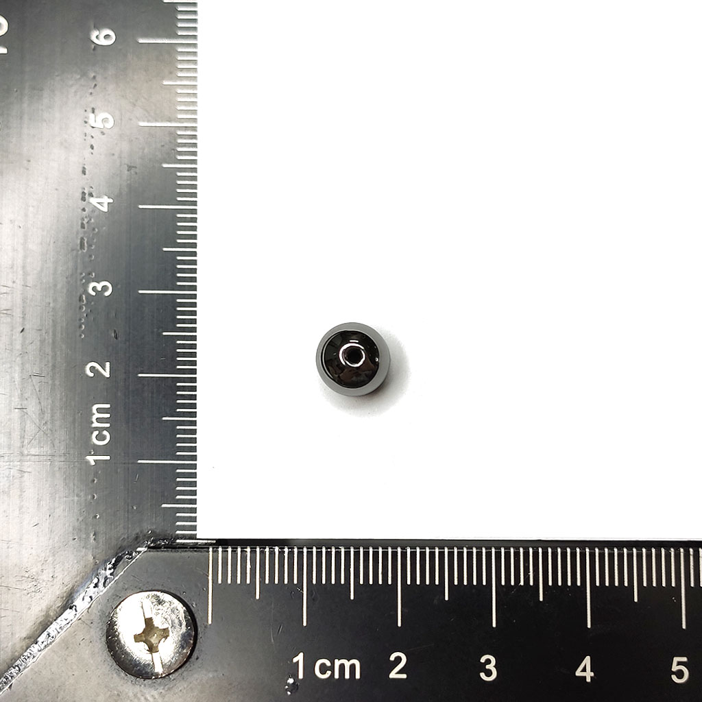 鍺穿洞珠 D8mm+孔1~1.5mm