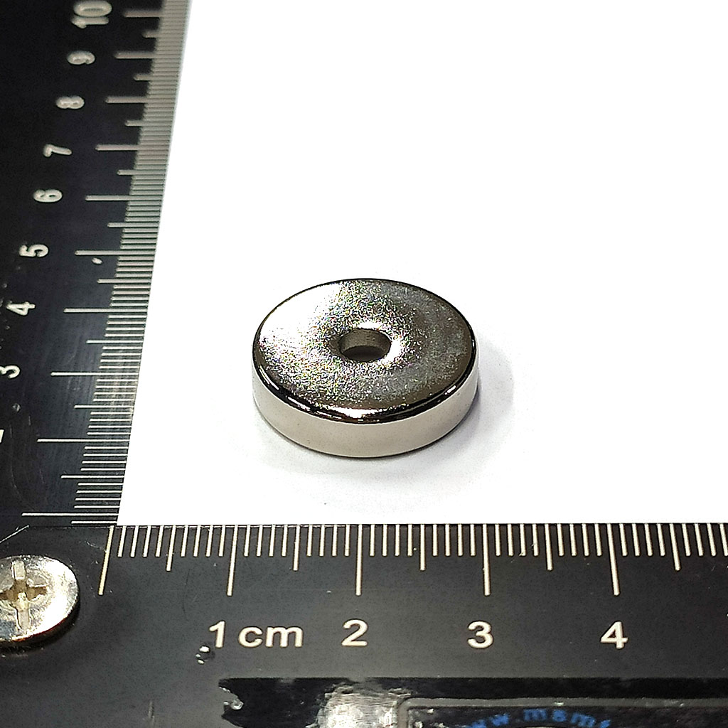 超強釹鐵硼磁鐵-OD20x8.1/4.5x5-ND35